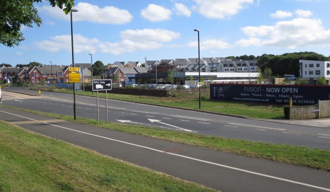 Prominent Roadside Development Site with Planning Consent for an A1/ A2/ A3/ D1 Unit plus 35 Car Parking spaces