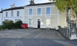 Ground and First Floor offices to let in well located Period Office building with parking in the centre of Newton Abbot