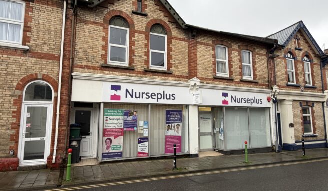 Substantial Double Fronted Retail Premises in a prominent location in the centre of Newton Abbot