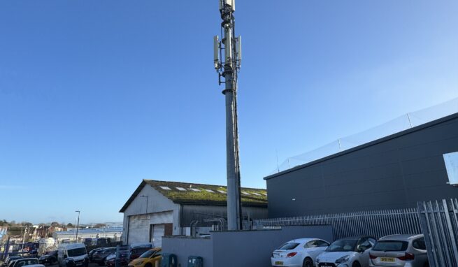 Investment Opportunity comprising Telecoms Mast on busy Exeter Industrial Estate
