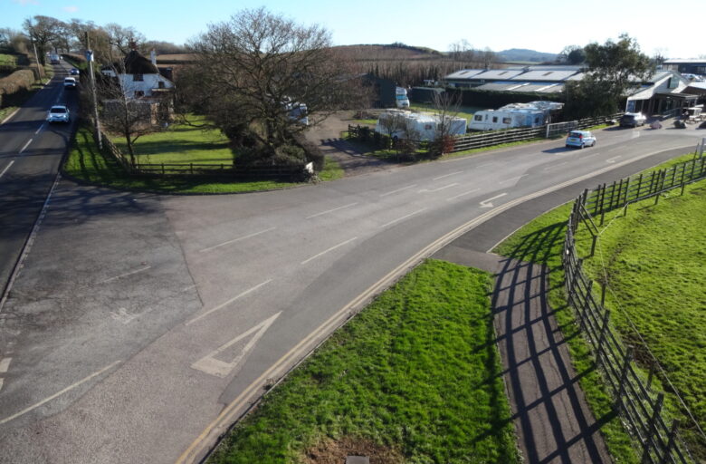 Prominent property fronting the Sidmouth Road and accessed from the entrance to the Greendale Farm Shop on a site totaling 0.75 of an Acre.