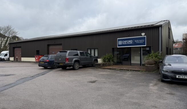 Modern Business Unit with Workshops and a range of Offices plus parking and a small secure Yard area