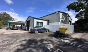 Prominent Roadside Garage / MOT / Car Sales Site fronting busy road between Newton Abbot and Totnes
